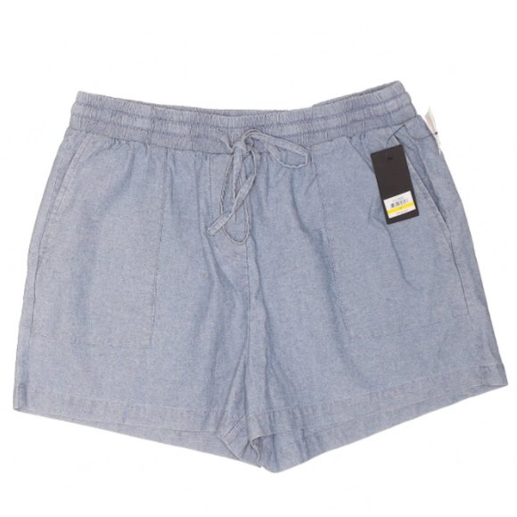 Kenneth Cole Pants - Chambray Shorts Kenneth Cole Pull-on NWT Blue M
